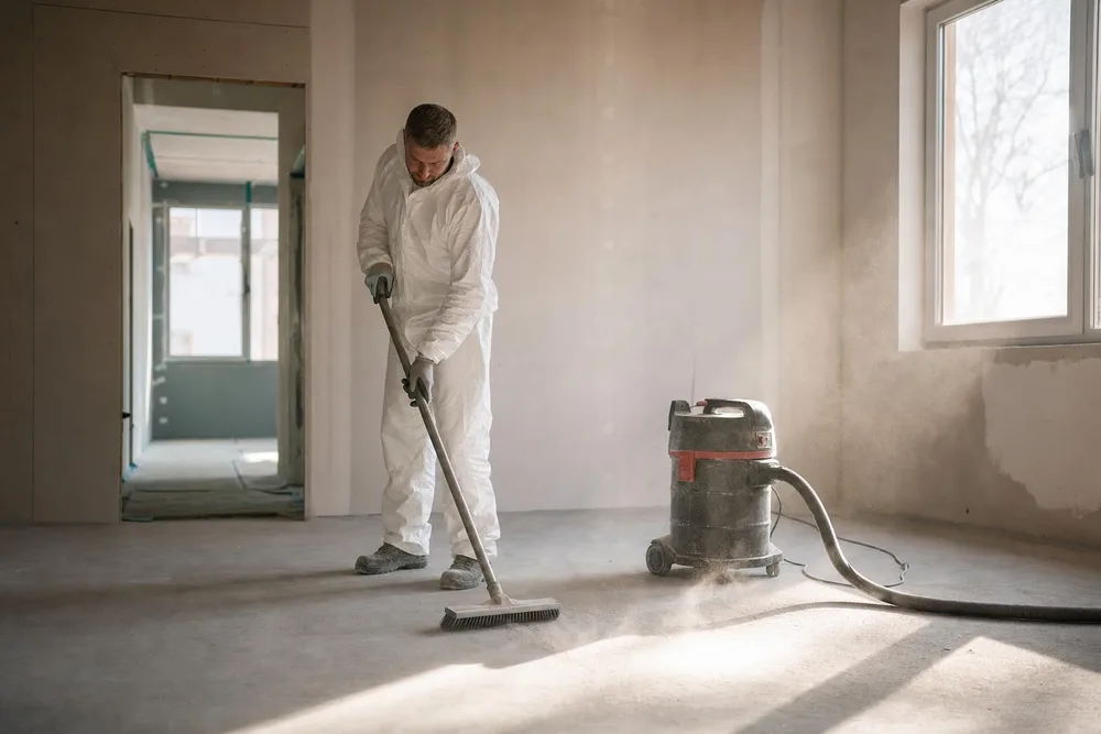 Byggstädning efter renoveringen